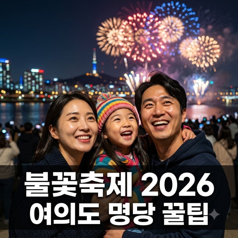 서울 불꽃축제 2026: 완벽 가이드! 일정, 명당, 교통 통제 한눈에!