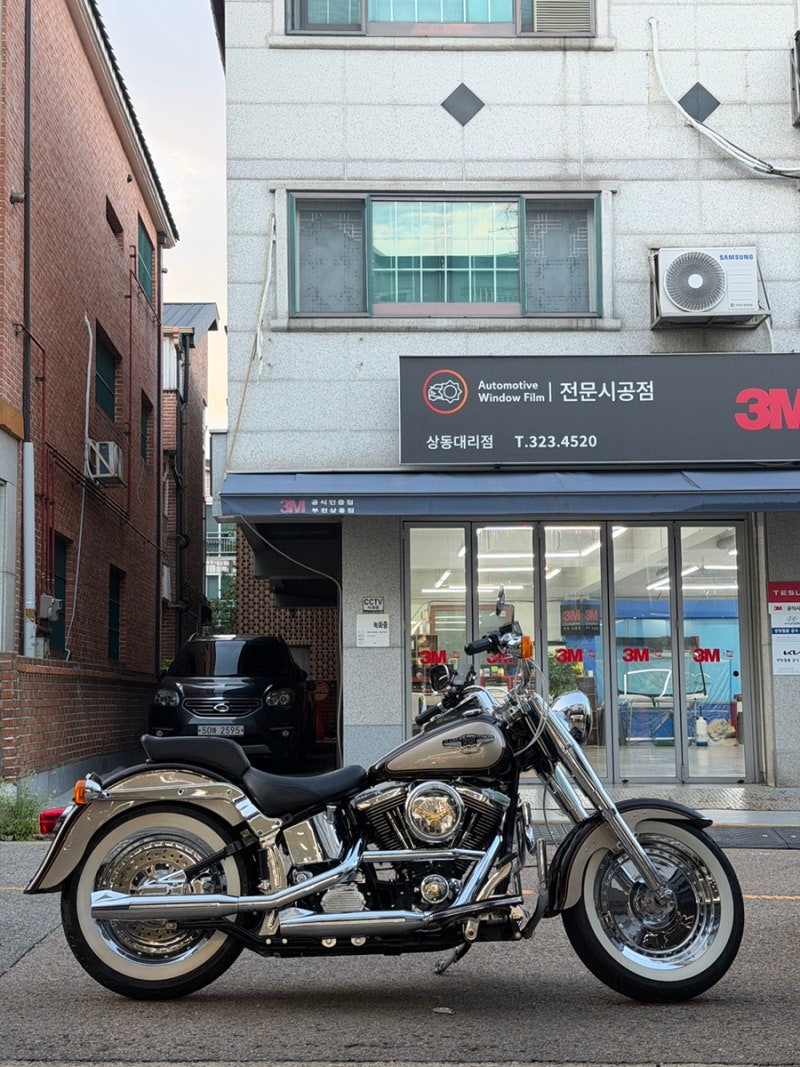 클래식의 정석 1998년식 할리데이비슨 펫보이 디테일링