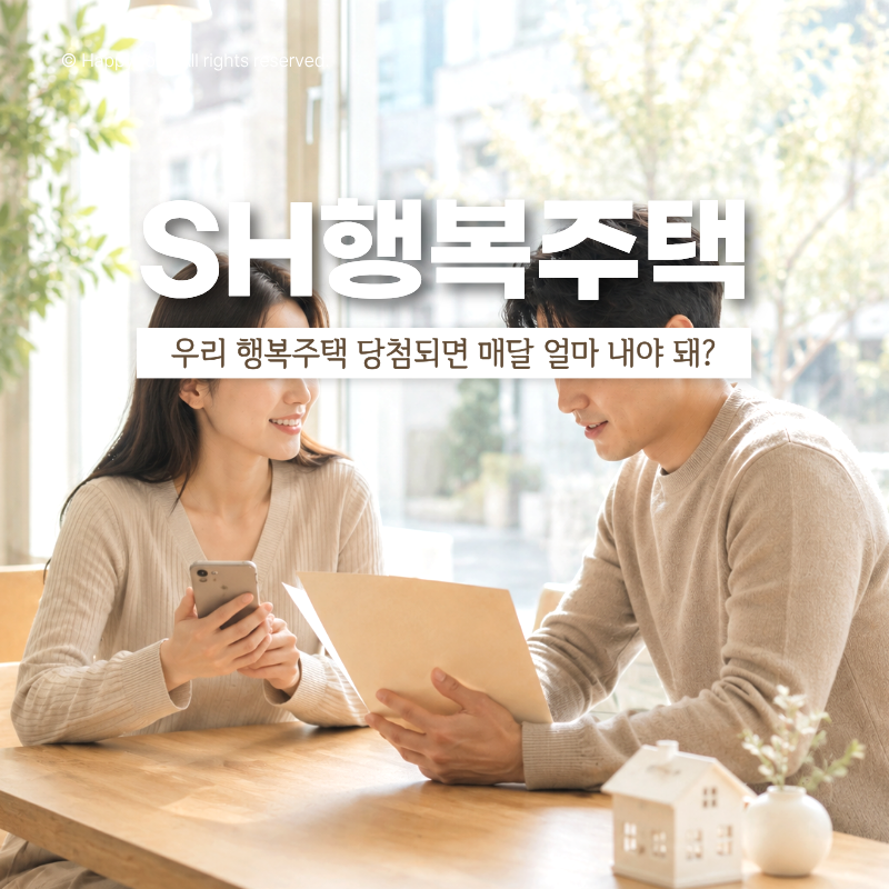 신혼부부 버팀목 전세대출 받으면 SH행복주택 2차 월 이자 얼마일까?