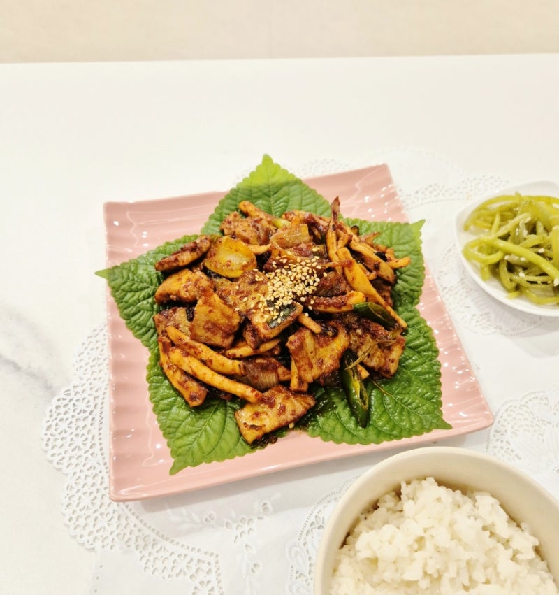 밥도둑 오삼불고기 레시피/오징어 요리/오삼불고기 양념