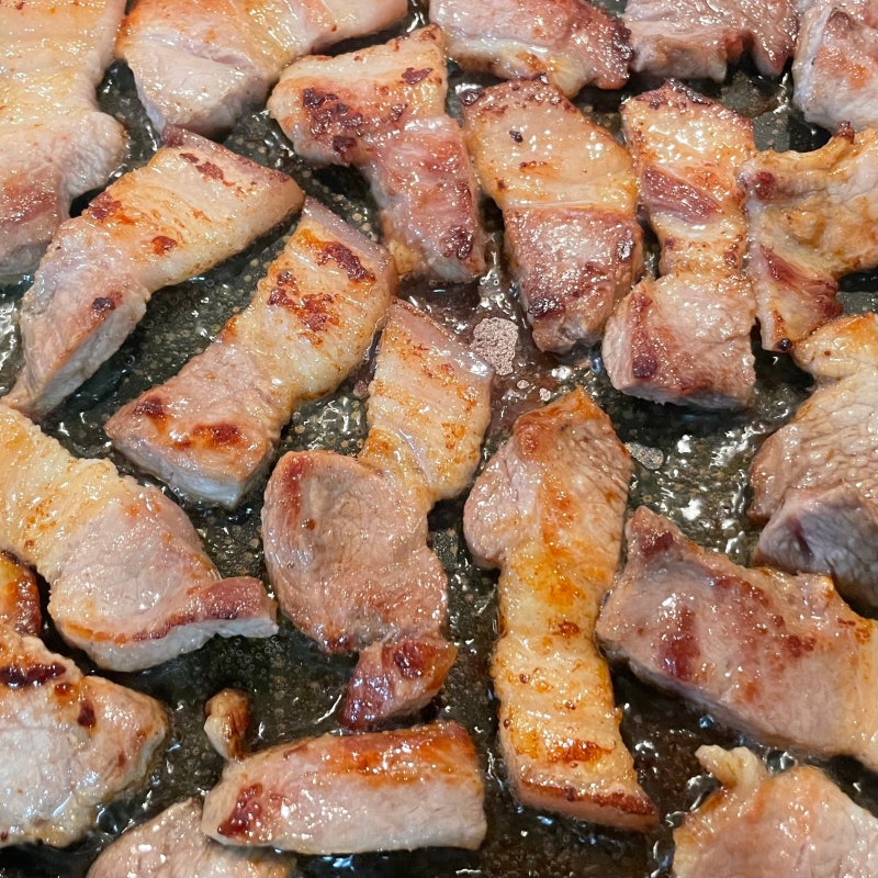 난축맛돈 부위 맛보기 : ①앞다리살(구이 / 건식제육볶음)