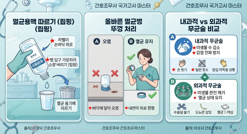 [아프닥] 2026년 9월 간호조무사 국가시험 기출 예상문제 완벽 해설 — 실기 파트 (4)