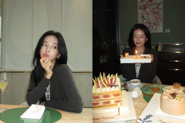 안유진 장원영, 손종원 레스토랑 생일 축하, 하루 차이 37만원 코스 동일