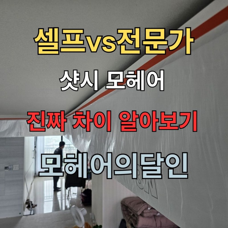 샷시 모헤어 교체 방법 셀프와 전문가 진짜 차이는 무엇일까