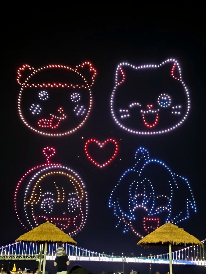 부산 광안리 해수욕장 드론쇼 일정 시간 명당 주차 위치 총정리 (+ 직접 보고 온 후기)