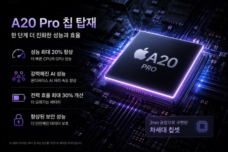 아이폰18 프로·프로 맥스 스펙 총정리｜가격부터 아이폰17 프로와 달라진 점까지
