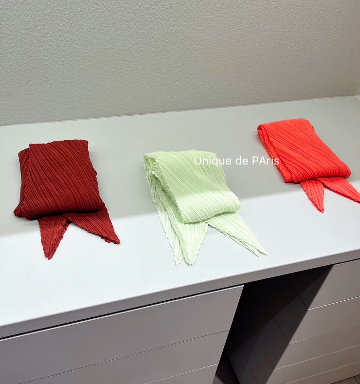 New 한정컬러) 플리츠플리즈 이세이미야케 26년 9월 먼슬리 스카프/ Pleats Please Issey Miyake 정품 ....