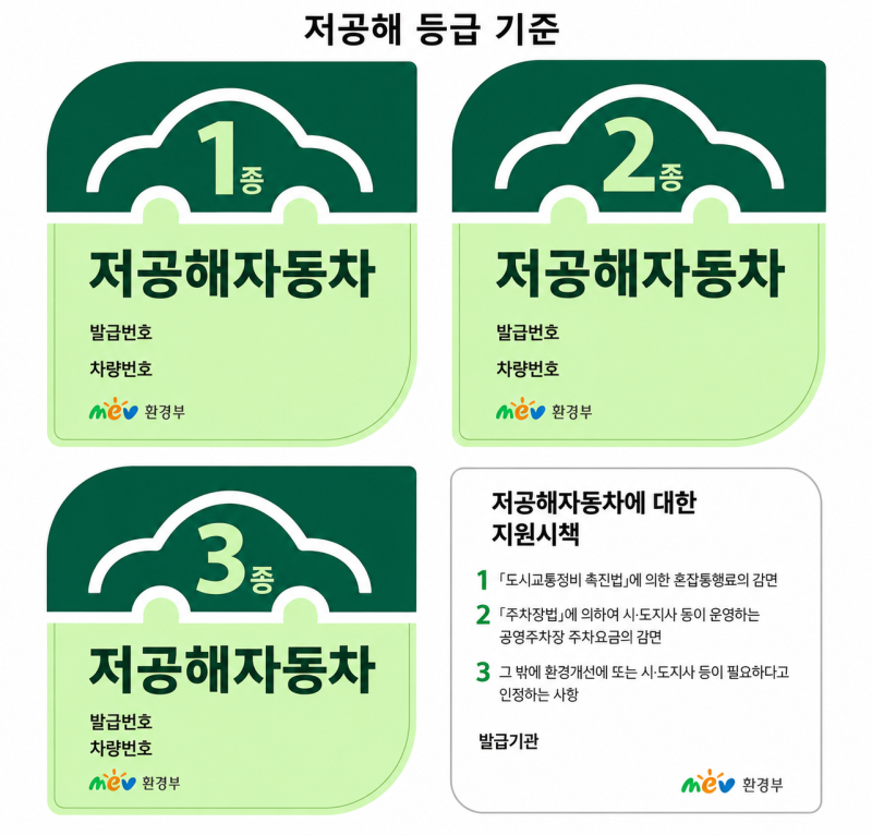 내 차도 저공해차량일까? 조회 방법과 혜택, 스티커 발급 방법 알아봐요