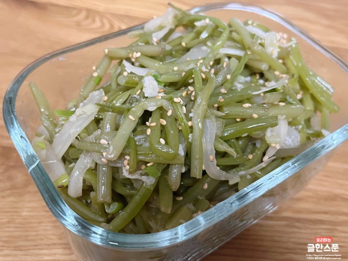 고구마줄기볶음, 이 순서만 지키면 질기지도 물러지지도 않아요