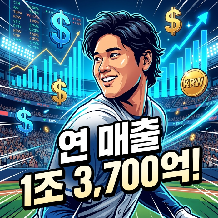 “연매출 1조 3,700억 원? 다저스가 ‘오타니 주식회사’가 된 진짜 이유”