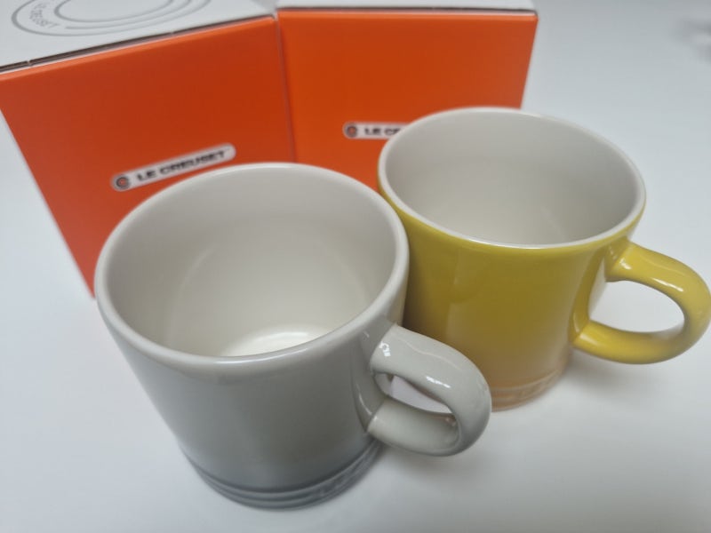 카카오톡 선물하기 5만원대 추천 : 르크루제 프렌치머그 300ml 세트 넥타르 넛메그 (ft. 솔레이)