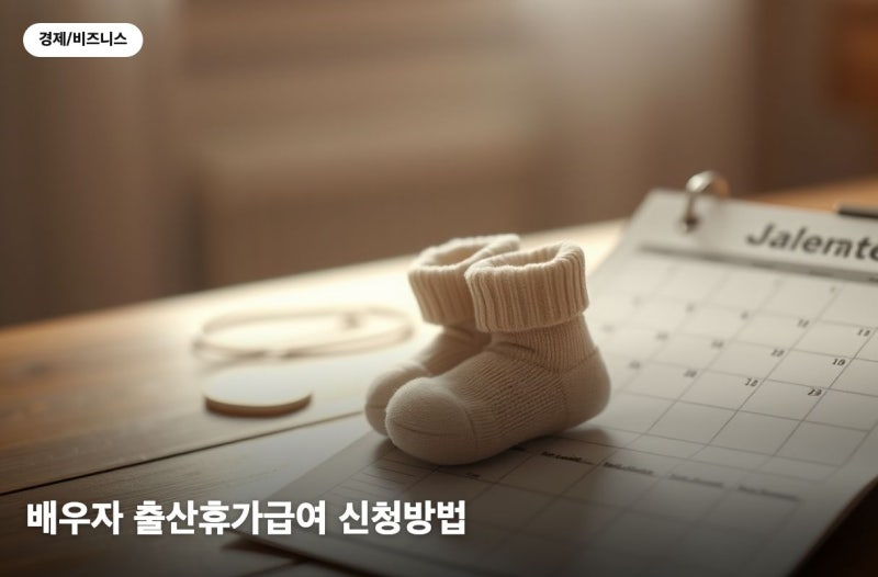 배우자 출산휴가급여 신청방법, 20일 유급휴가 챙기는 법