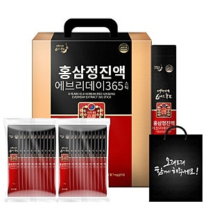 추석 홍삼 선물 꼭 비싸야 할까? 100포 순수 식품 6년근 홍삼 스틱 살펴봤어요