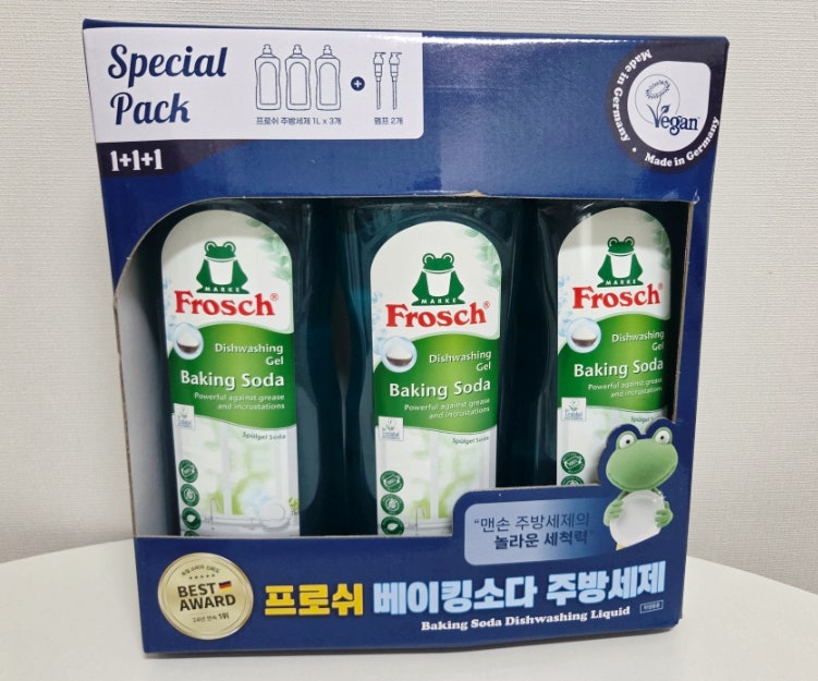 코스트코 할인 추천템, 맨손 설거지도 가능한 친환경 주방세제 프로쉬 베이킹소다 용량, 향, ....