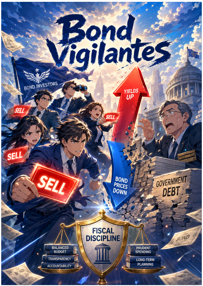 Bond vigilantes 뜻과 어원｜‘채권 자경단’이 정부를 압박한다는 말은 무슨 뜻일까요?
