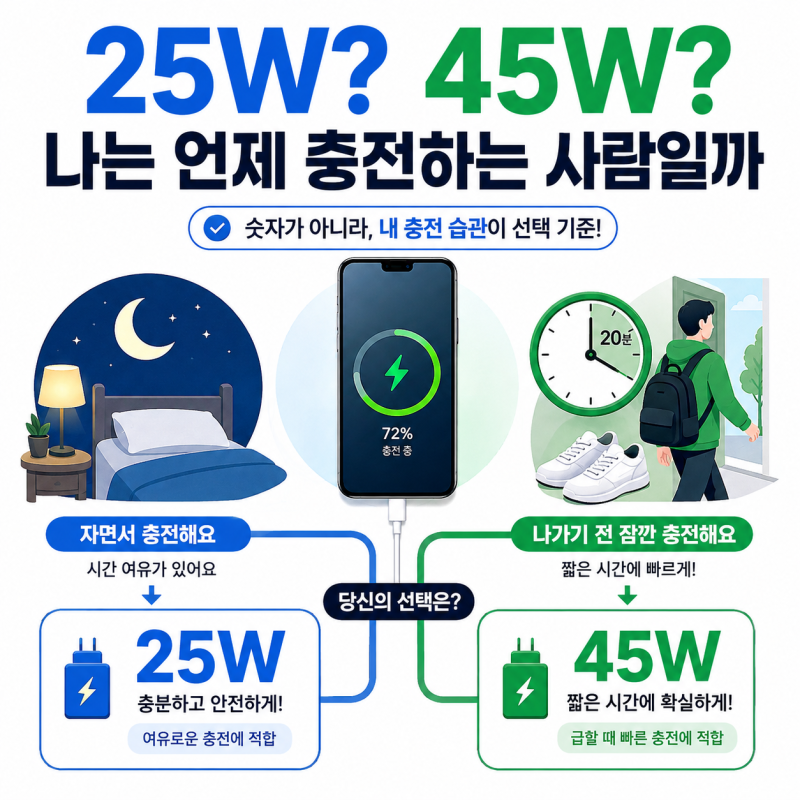 삼성 45W 충전기, 25W보다 돈 더 쓸 가치가 있을까?