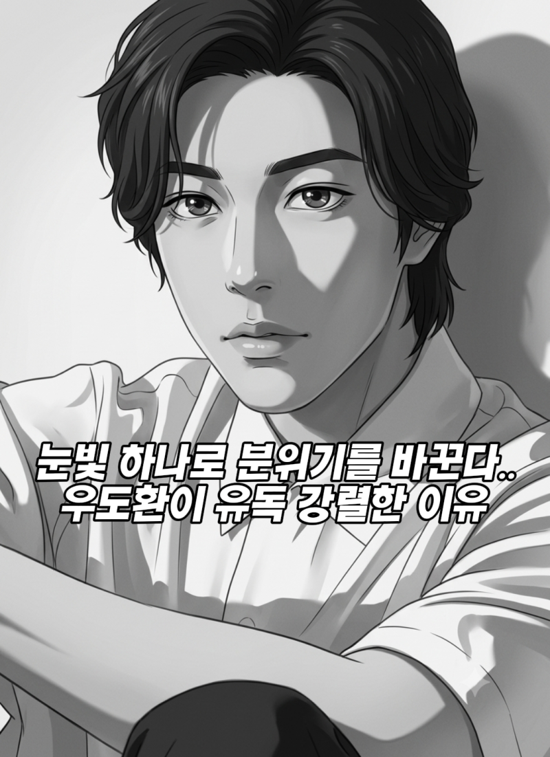 눈빛 하나로 분위기를 바꾼다..우도환이 유독 강렬한 이유
