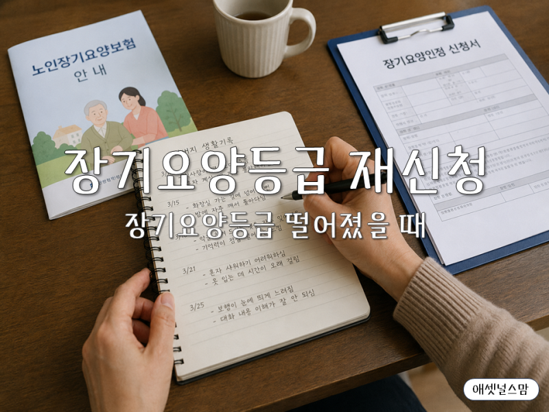 장기요양등급 떨어졌을 때, 바로 포기하지 말고 3~6개월을 봐야 하는 이유