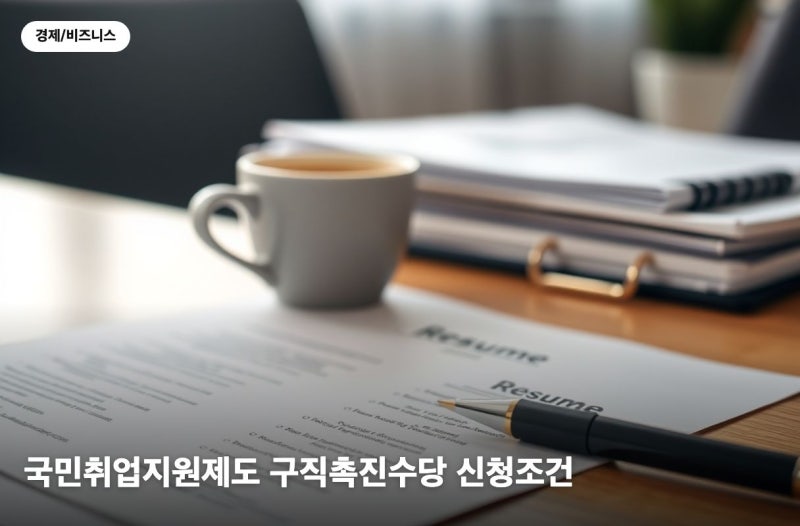 국민취업지원제도 구직촉진수당 신청조건, 월 60만원씩 최대 6개월 받는 법