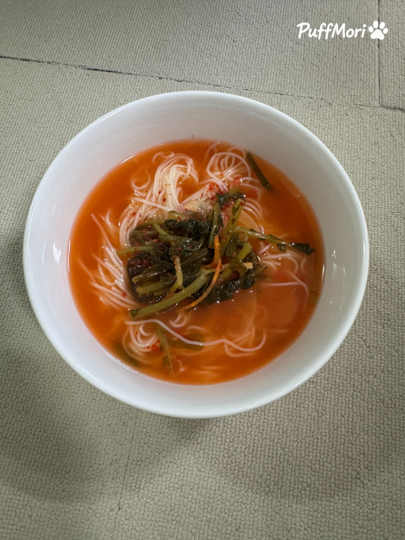 열무김치말이국수 만들기｜직접 담근 열무김치로 시원하게 한 그릇