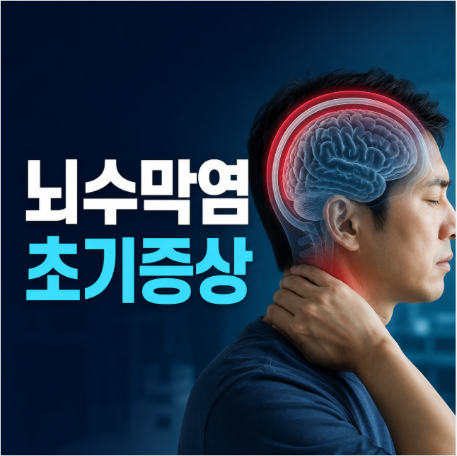 뇌수막염 초기증상은? 원인부터 검사·치료까지 총정리