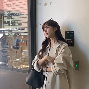 키작녀 가을 아우터 추천 / 키작녀 트렌치코트 / 지그재그 세일 / 키작녀 코디