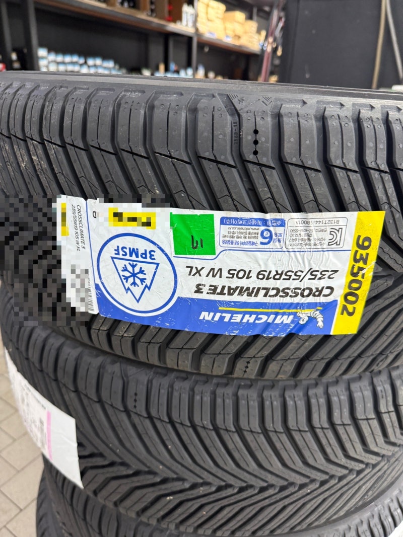 쏘렌토 사계절 타이어 미쉐린 CC3 크로스클라이밋3 235/55R19 최저가 장착 후기