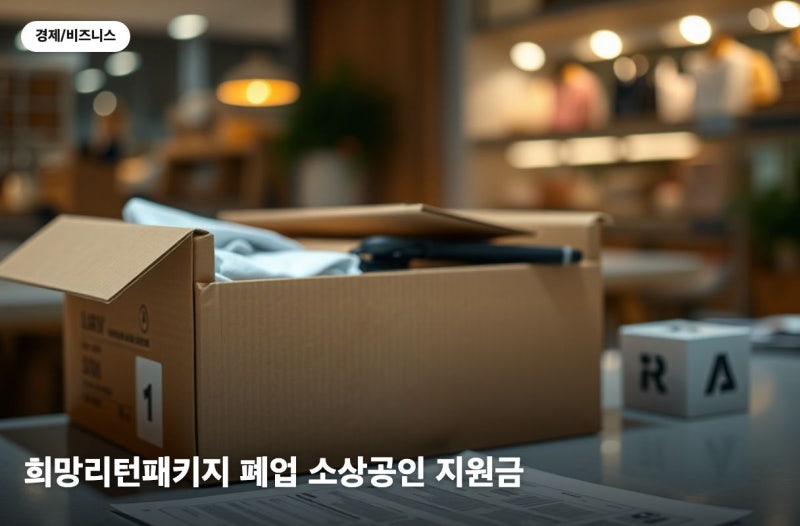 희망리턴패키지 폐업 소상공인 지원금 조건, 철거비 600만원 받는 법