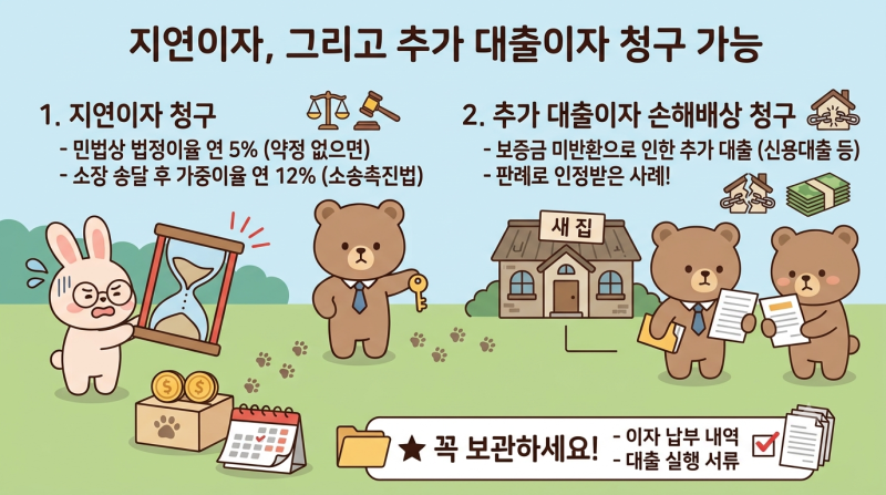 전세금 못 받고 이사 나갔을 때 카드 연체·대출이자 관리하는 현실적인 방법