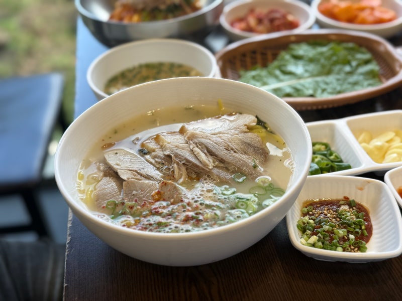 제주 자매국수 본점 공항 근처 고기국수 맛집, 아이와 토요일 웨이팅 솔직후기