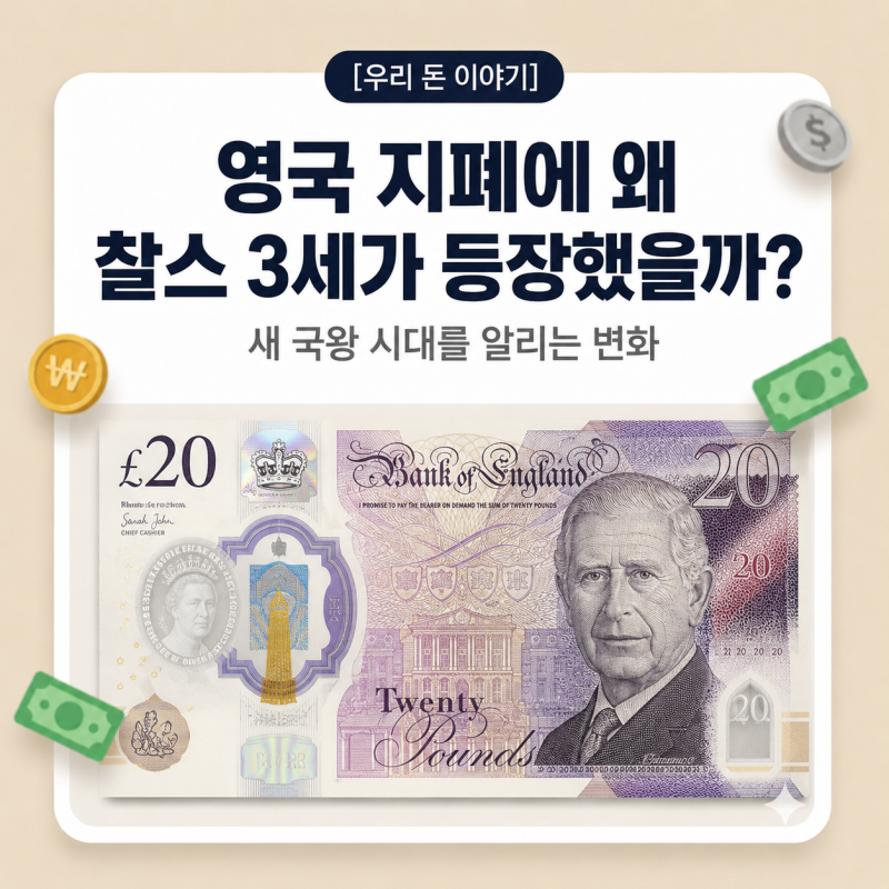 영국 지폐에 왜 찰스 3세가 등장했을까?