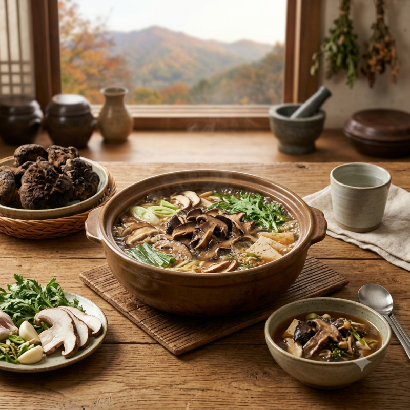 능이버섯 요리, 제철 시기와 효능 먹는법 및 부작용