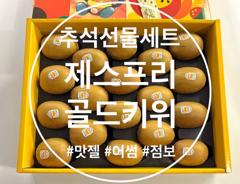 추석선물세트 맛젤 제스프리 골드키위 어썸 점보 과일선물세트