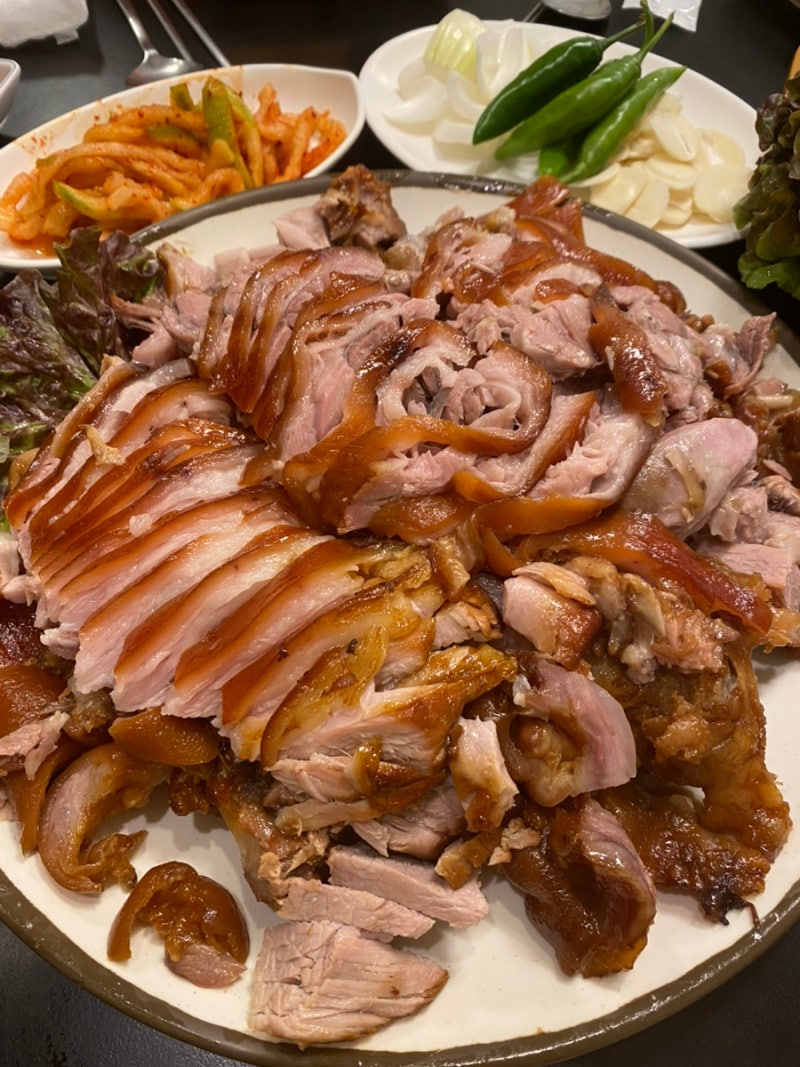 [마천맛집] 노랑앞치마 - 우리엄마 인생 족발집! 마천시장 한방족발 맛집