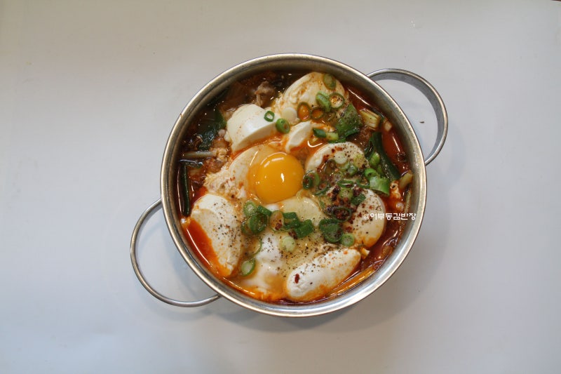 차돌 순두부찌개 황금 레시피 순두부찌개 레시피