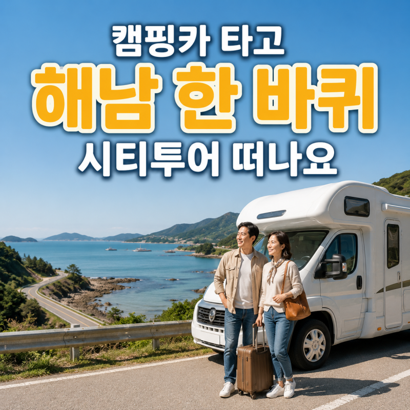 2026 해남 캠핑카 시티투어｜예약·이용방법·추천코스까지 총정리