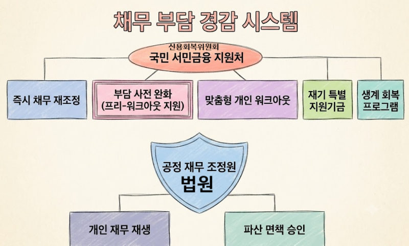 어떻게 채무 조정을 할 수 있나요?