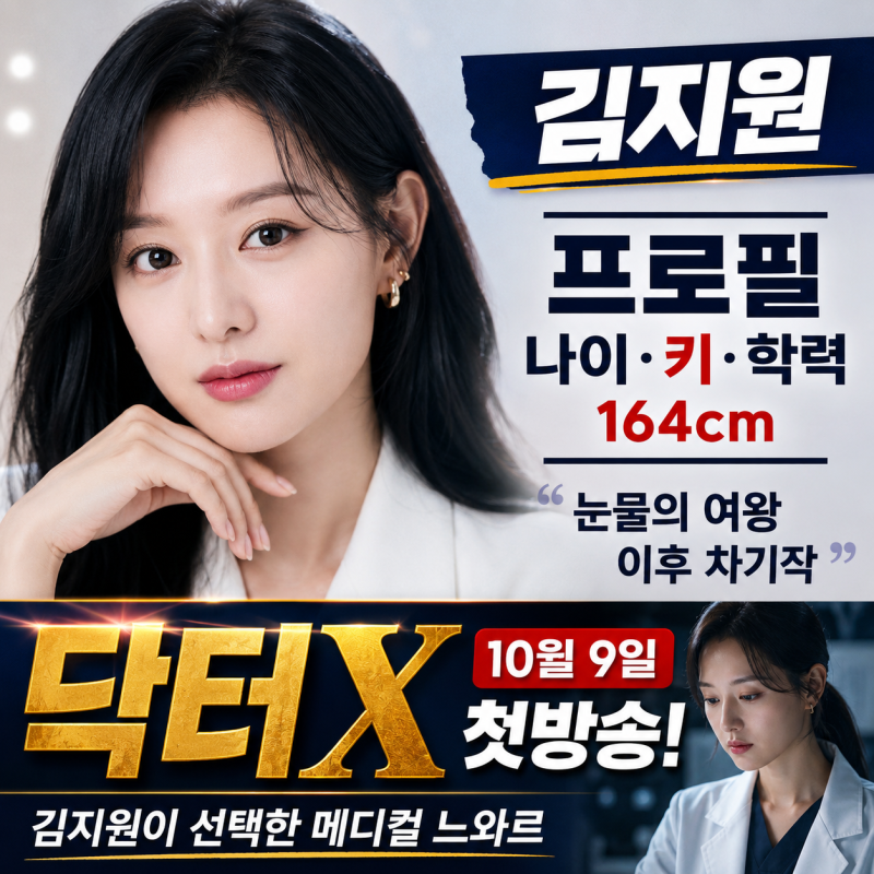 김지원 프로필 나이·키, 눈물의 여왕 홍해인 다음은 닥터X 계수정