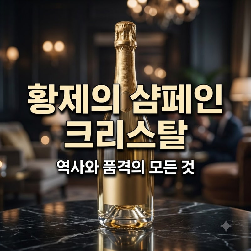 황제의 샴페인 크리스탈의 역사와 특징 및 라인업 완벽 정리