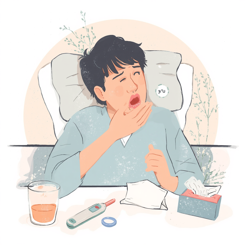 독감 걸리면 목이 왜 이렇게 아플까? | 인후통 심한 이유·완화 방법 총정리