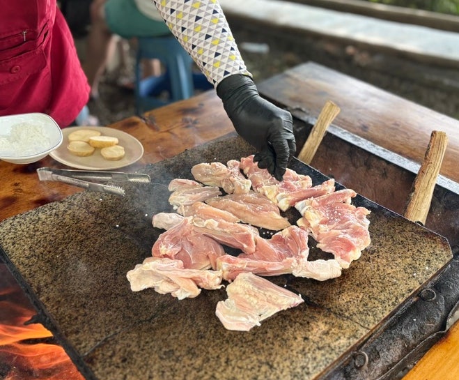 풀꽃농원 구례| 구례맛집 하동1박2일여행코스 지리산맛집 돌판닭구이 볶음밥서비스 예약정....