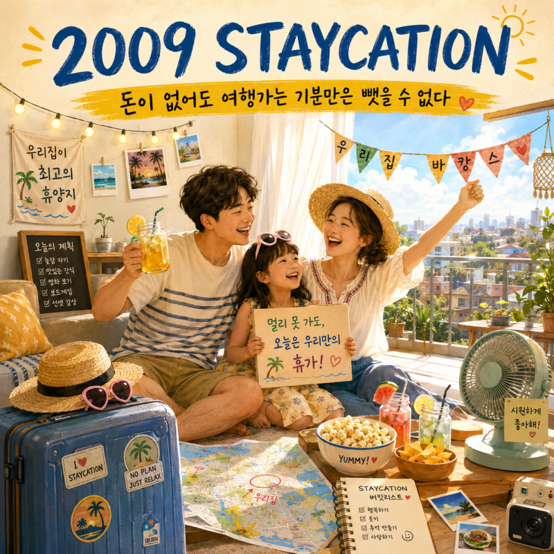 [올해의 영어 06] 은행이 돈줄을 잠그자 사람들은 여행가방을 닫았다｜2009 STAYCATION