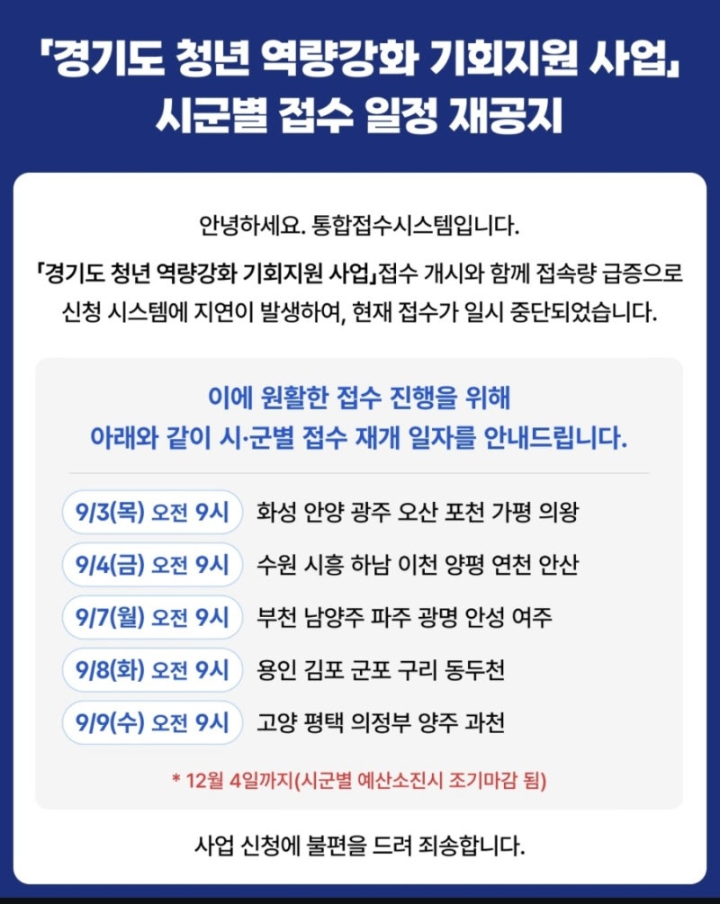 2026 경기 청년 역량강화 기회지원 사업 | 신청 링크 공유, 지원 기간