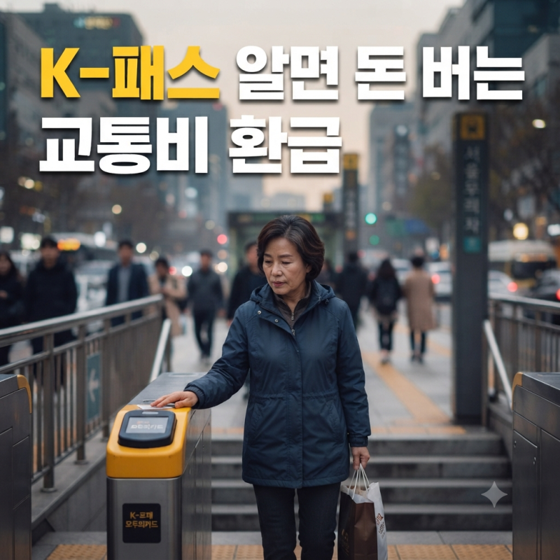 월 15회 이상 대중교통 탄다? K-패스 모두의카드 환급금 받는 법(+아이폰등록 주의사항)