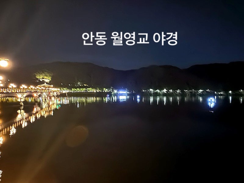안동 야경 명소 월영교｜주차장부터 밤 산책까지
