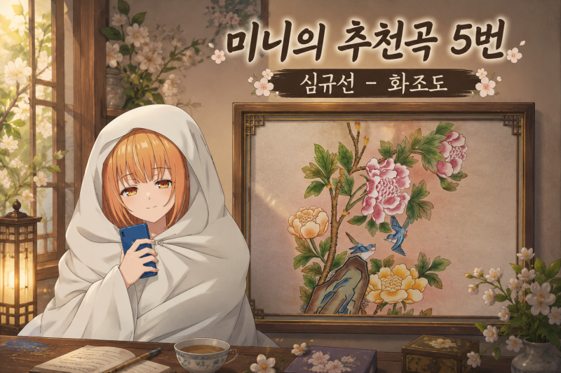 [ 미니의 추천곡 5번 ] 심규선( Lucia ) - 화조도 花鳥圖 ( 가사 ) ★