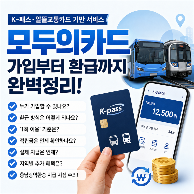 모두의카드란? 가입조건부터 환급까지 완전정리