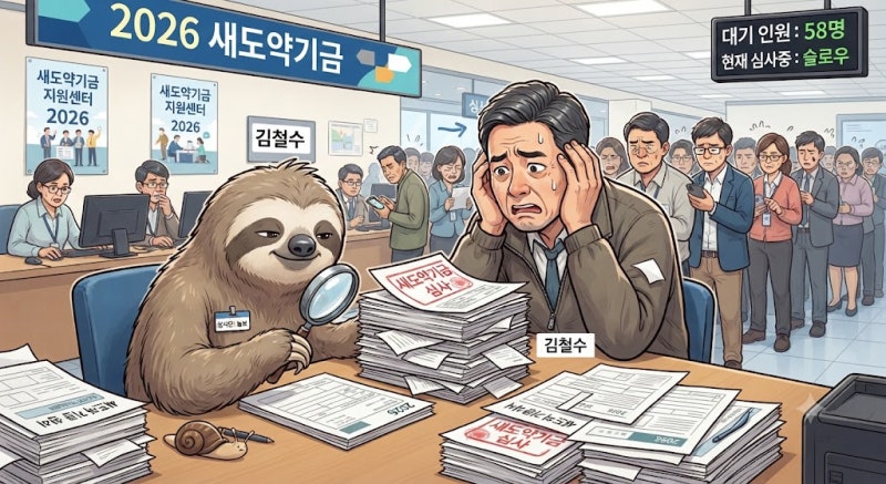 2026 : 새도약기금 심사기간, 오래 걸리는 사람은 따로 있습니다