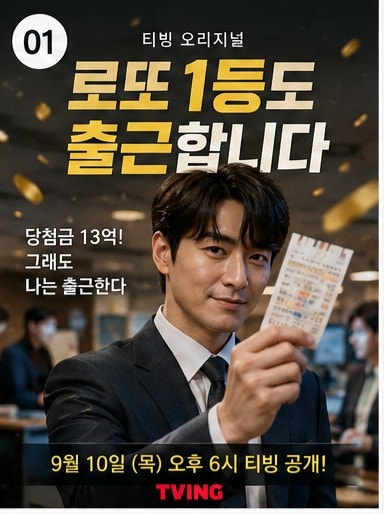 로또 1등도 출근합니다 9월 10일 공개 이준혁 출연진 몇부작 원작 줄거리 총정리