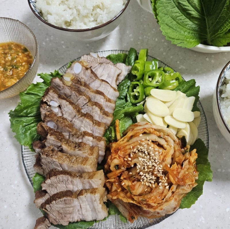 집에서 보쌈 맛집 맛 내는 초간단 수육 삶는법｜마법의 보쌈수육소스, 참쉬운 비법육수